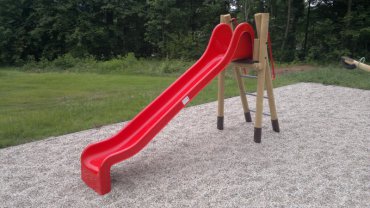 Konštrukcia so šmýkalkou, výška podstavy 1,4 m